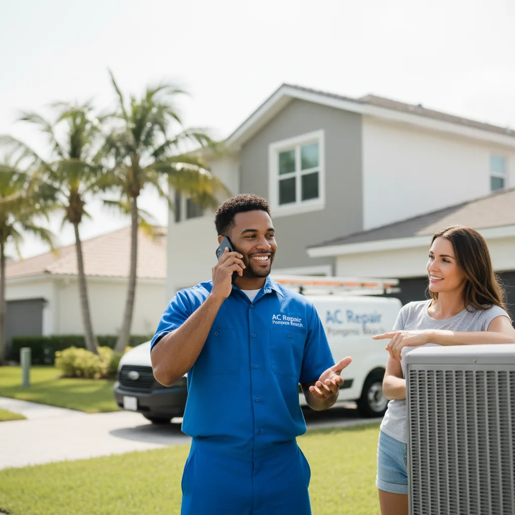 AC Repair Pompano Beach customer support in Columbia Station